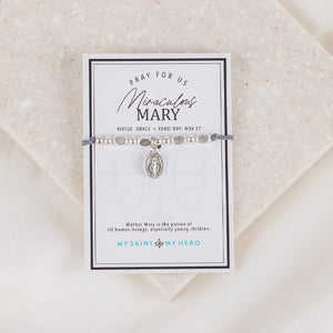 The Little Saints - Miraculous Mary  (gold or silver)