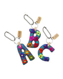 Felt Alphabet Charms, Turquoise