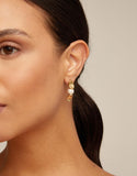 Legend earrings, gold