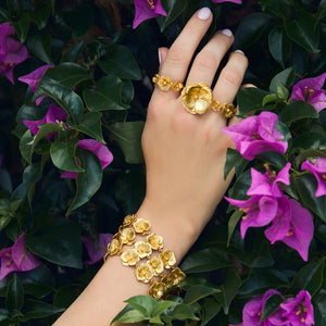 Bloom Bracelet, gold