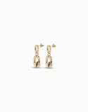 Together earrings, gold