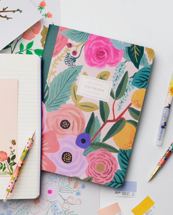 Garden Party Ruled Notebook