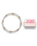 Two-Tone Leah Bracelet, 7.25"