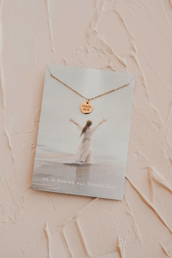 Made New - Disc Necklace