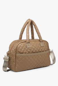 Mills Quilted Nylon Weekender Bag