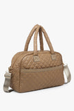 Mills Quilted Nylon Weekender Bag