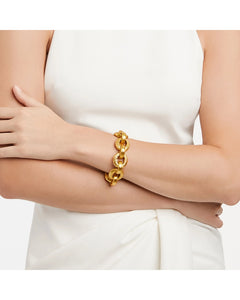 Cannes Demi Link Bracelet, gold