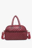 Mills Quilted Nylon Weekender Bag
