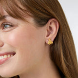 Bee Stud earrings, gold