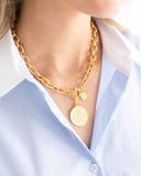 Peruvian Coin Toggle Necklace