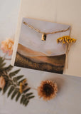 Not Yet - Tag Necklace