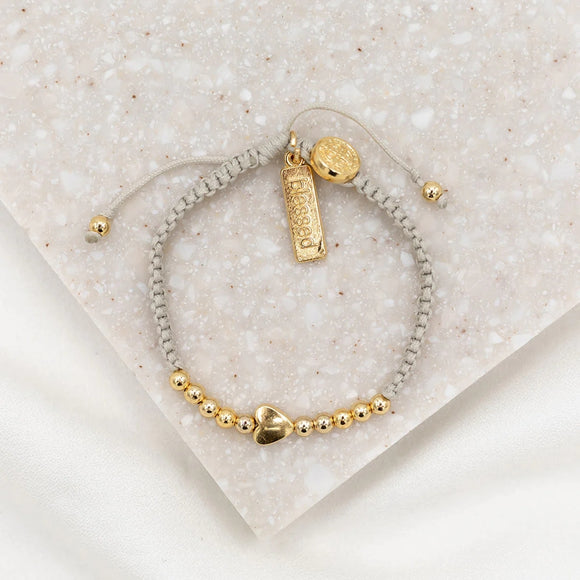 Sisters of the Heart Bracelet, gold
