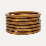 Saddle All Weather Bangles® (AWB®) - Set of 6