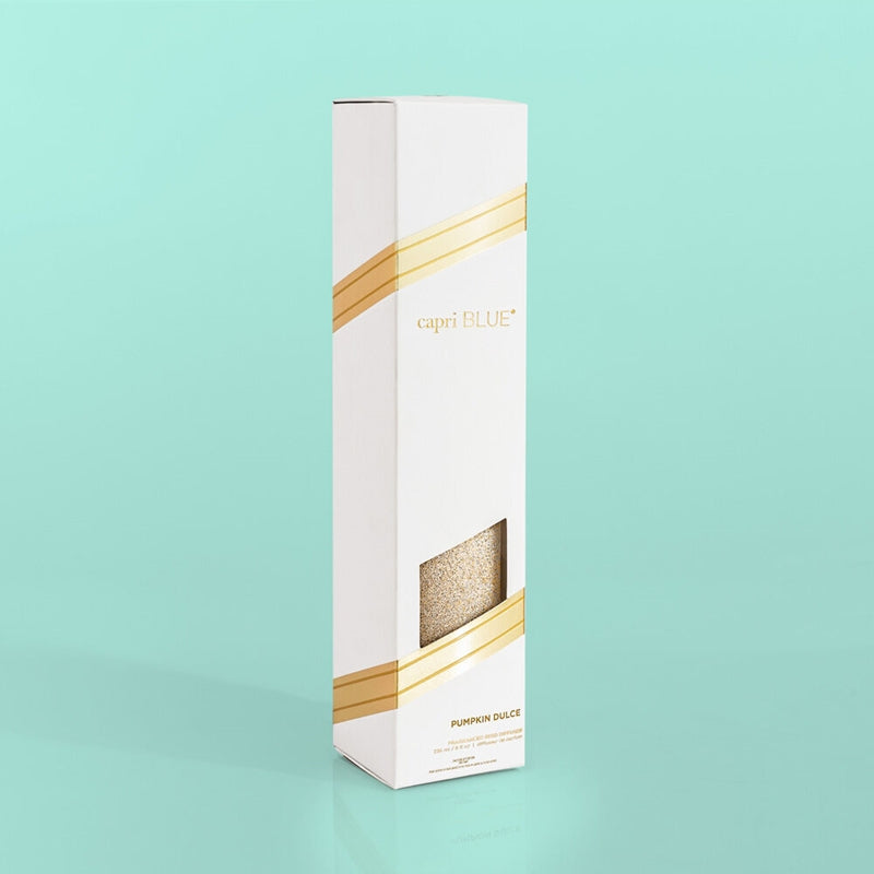 Capri Blue | Pumpkin Dulce Glam Reed Diffuser, 8 fl oz