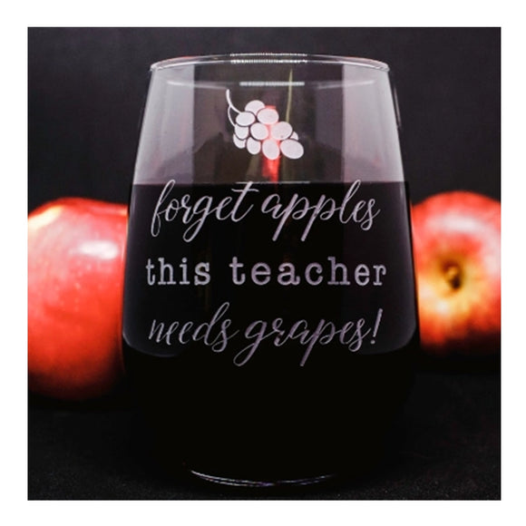 Forget Apples Need Grapes Glass