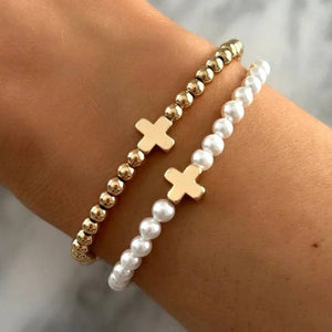 Gracie Cross Bracelet