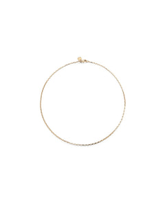 Short link chain charm necklace (gold or silver)