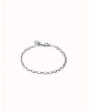 Bracelet with mid-sized links (silver or gold)