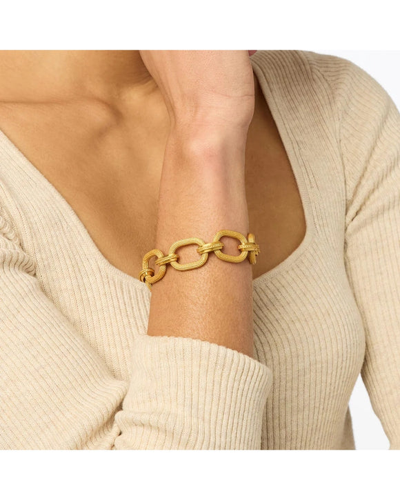 Cheval Link Bracelet, gold