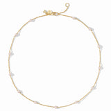The Pink Delicate Station Necklace
