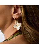 Colette Statement Hoop & Charm Earring