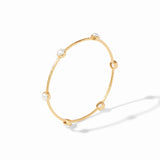 Milano Luxe Pearl Bangle, gold