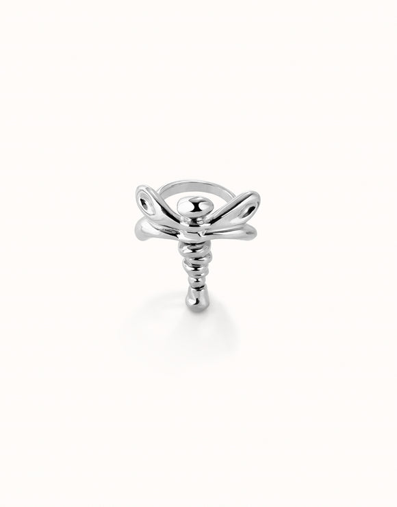 Dragonfly ring (silver)