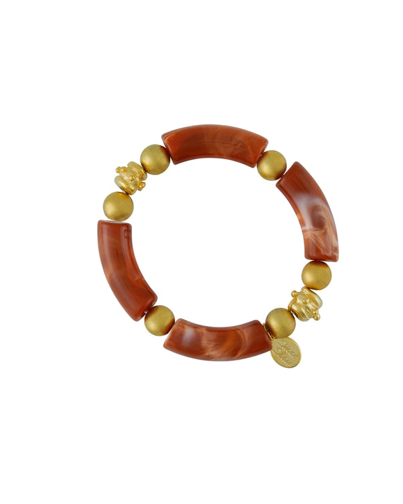 Orange Charleston Bracelet