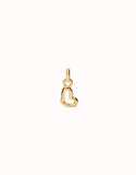 Heart Shaped Charm (gold or silver)