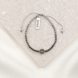 Love Lights the Way - St. Amos Crystal Pearl Bracelet (silver or gold)