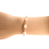 Ellie Pearl Bracelet (gold)