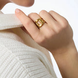 Sahara Ring, gold