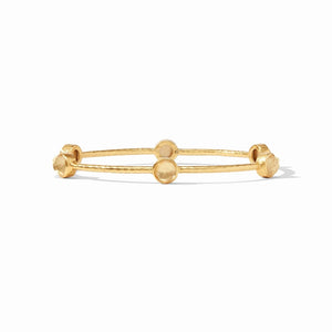 Milano Luxe Iridescent Champagne Bangles, gold