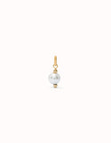 Charm with Pearl (gold or silver)
