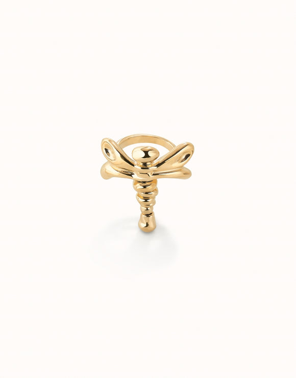 Dragonfly ring (gold)