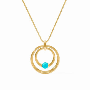 Hydra Pendant, Turquoise Blue