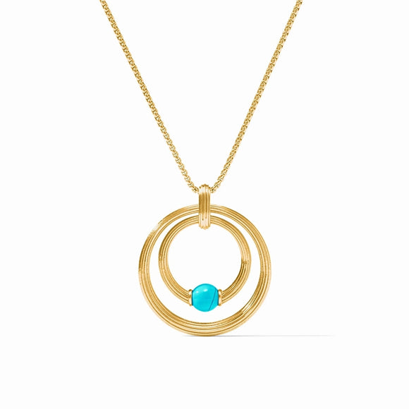 Hydra Pendant, Turquoise Blue