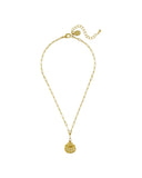 Scallop Paperclip Necklace