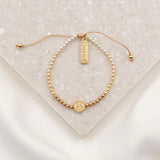 Love Lights the Way - St. Amos Crystal Pearl Bracelet (silver or gold)