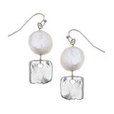 Freshwater Pearl Earrings (gold or silver)