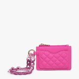 Rhodes Quilted Wallet w/ Chain Bangles