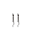Radix earrings, silver