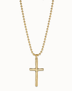 Faith necklace, gold