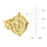 Bee Intaglio Ring, gold