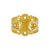 Gold Coin Charm Bracelet