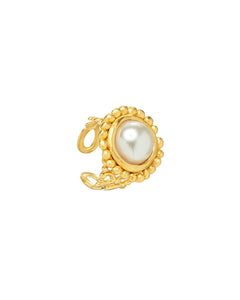 Dotted Pearl Ring