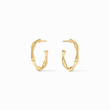 Bamboo Hoops, gold