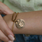 Mother Mary + Archangel Raphael Healing Bangle