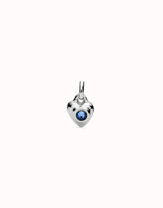 Charm with crystal (color options) (gold or silver)