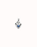 Charm with crystal (color options) (gold or silver)